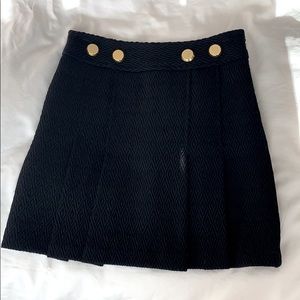 Milly Pencil Skirt with Pleats